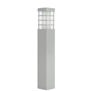 RADO II Srebrny wys. 50cm. Lampa ogrodowa stojąca RADO II 2 AL