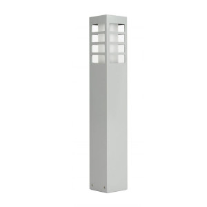 RADO III Srebrny wys. 50cm. Lampa ogrodowa stojąca RADO III 2 AL