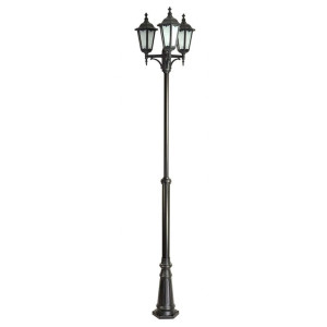 Retro Classic wys. regulowana 195-295cm. Latarnia ogrodowa potrójna OGMWN 3