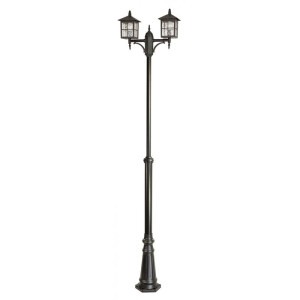 Wenecja wys. regulowana 180-280cm. Latarnia ogrodowa podwójna OGMWN 2 KW