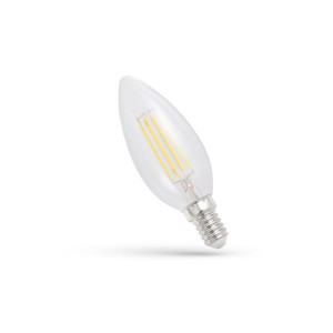 LED świeczka E14 460lm 4W COG NW 4000K