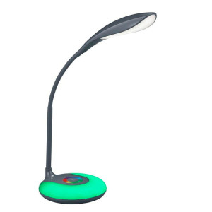 KRAIT Antracyt LED RGB 3W ściemnialna Lampka stołowa
