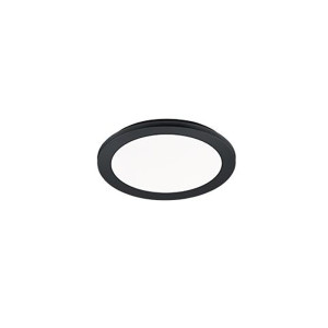 CAMILLUS Czarny mat LED 15W IP44 ściemnialny 3000K Plafon łazienkowy