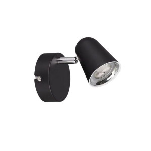 TOULOUSE Czarny mat LED SMD 3W 3000K Kinkiet ruchomy