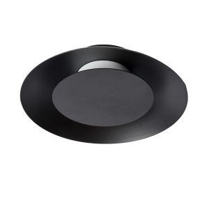 FOSKAL Czarny LED 6W śr. 21,5cm. 2700K Lampa sufitowa