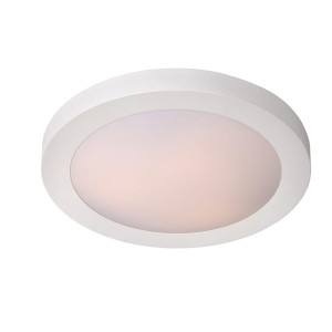 FRESH Biały śr. 27cm. E27 IP44 Łazienkowa lampa sufitowa