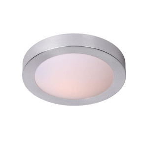 FRESH Satynowy chrom śr. 35cm. E27 IP44 Łazienkowa lampa sufitowa