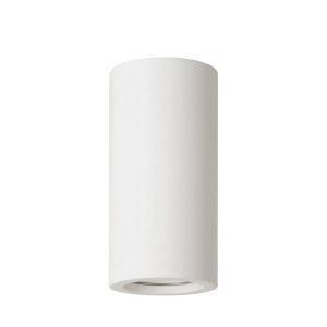 GIPSY Biała śr. 7cm., wys. 14cm GU10 Downlight gipsowy