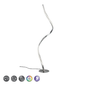 RUBIN LED 9W RGBW ściemnialna z pilotem Lampa podłogowa stojąca