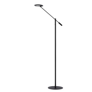 ANSELMO Czarna LED DIM ściemnialna 9W Lampa podłogowa stojąca