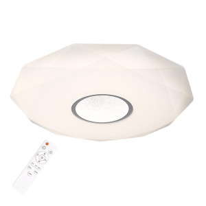 DIAMOND 24W 39cm Barwa światła zmienna 2040lm Plafon LED z pilotem Polux ( 1 szt. dostępna od ręki. Wysyłka 24 h. )