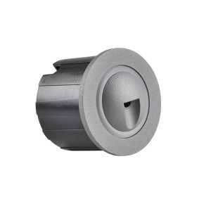 Q2 okrągła 20lm 3W IP44 grafit Lampa schodowa Polux
