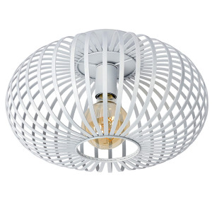 MANUELA Biała śr. 40cm. E27 Lampa sufitowa