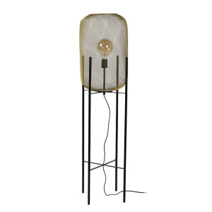 MESH Matowe złoto śr. 35cm. E27 Lampa podłogowa stojąca