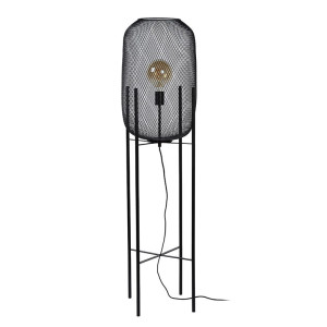 MESH czarna śr. 35cm. E27 Lampa podłogowa stojąca