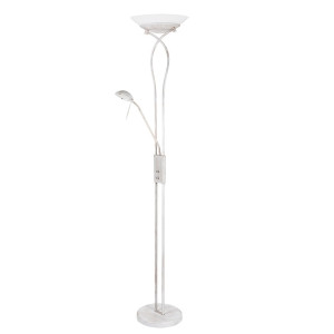 Gamma Trend biała lampa podłogowa Rabalux 4555 ( na stanie 1szt. dostępna od ręki.)