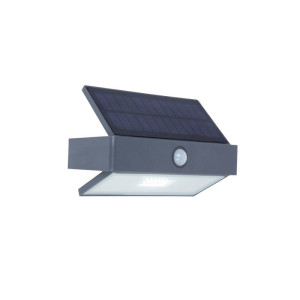 ARROW LED 2W z czujnikiem ruchu IP44 5000K Naświetlacz z baterią solarną