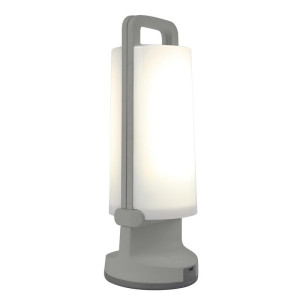 Dragonfly Srebrno-szara LED 1W Bateria solarna IP54 4000K Lampka przenośna