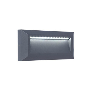 HELENA Antracyt LED 10W IP54 4000K Lampa schodowa, elewacyjna Lutec 5191602118