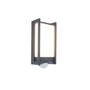 QUBO LED 13W IP54 z czujnikiem ruchu PIR 3000K Kinkiet zewnętrzny Lutec 5193002118