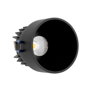 LAPILO Czarna LED 8W CRI>90 3000K Home&Decor Oczko sufitowe OXYLED 456726