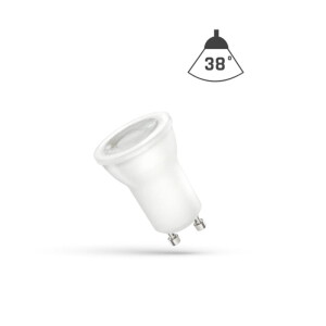 LED GU10 4W 55° MINI 270lm Barwa Neutralna 4000K Spectrum