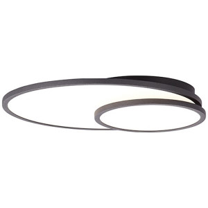 BILITY WIZ Czarna LED 42W Barwa światła zmienna 2700-6200K ściemnialna sterowana aplikacją Lampa sufitowa Brilliant G97054/06