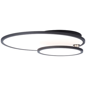 BILITY Czarna LED 36W 3000K ściemnialna Lampa sufitowa Brilliant G97031/06