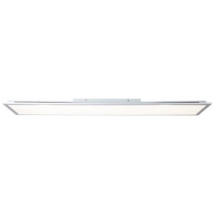 ALISSA Srebrna/Biała LED 42W Barwa światła zmienna 2700-6200K RGB ściemnialna z pilotem z tylnym podświetleniem Lampa sufitowa Brilliant G97023/58