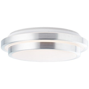 VILMA Biało-srebrna LED 24W Barwa światła zmienna 3000-6000K RGB ściemnialna z pilotem z tylnym podświetleniem Lampa sufitowa Brilliant G97041/58