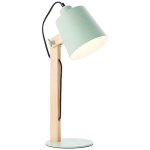 SWIVEL Zielona mat E27 Lampa stołowa z włącznikiem na kablu Brilliant 92716/04