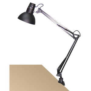 Arno czarna lampa stołowa kreślarska Rabalux 4215