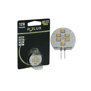 Źródło LED JC G4 12V WWSMD 3000K płaskie