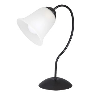 Fabiola czarna matowa lampka stołowa Rabalux 7257
