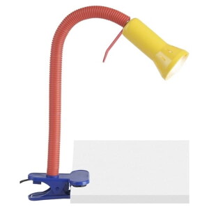 FLEX Multikolor E14 z włącznikiem z klipsem Lampa biurkowa Brilliant 24705/72