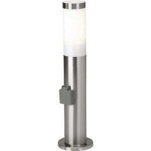 CHORUS Stalowa E27 Lampa stojąca ogrodowa Brilliant 43693/82