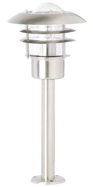 TERRENCE Stalowa wys. 0,5m. E27 Lampa zewnętrzna stojąca Brilliant 45784/82