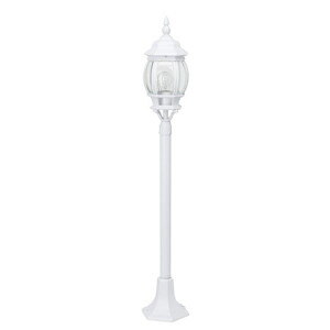 ISTRIA Biała wys. 1,12m. E27 Lampa zewnętrzna stojąca Brilliant 48685/05