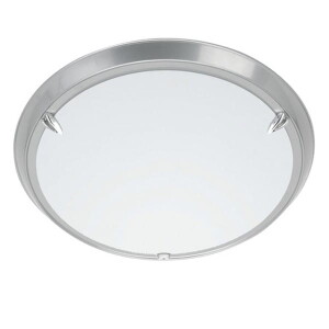 LIVORNO Tytanowy E27 śr. 30cm. Plafon Brilliant 90288/11