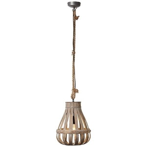 KAMINIKA Naturalny E27 śr. 33cm. Lampa wisząca Brilliant 93578/09