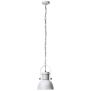 SALFORD Szara E27 śr. 23cm. Lampa wisząca Brilliant 93590/70