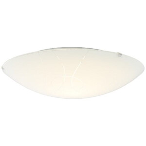 ODINE Biały E27 śr. 30 cm Plafon Brilliant 94012/05