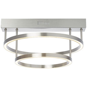 TUNAR Nikiel LED 30W 3000K ściemnialna Lampa sufitowa Brilliant G93448/68