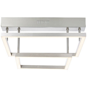 TUNAR Nikiel LED 30W 3000K ściemnialna Lampa sufitowa Brilliant G93449/68