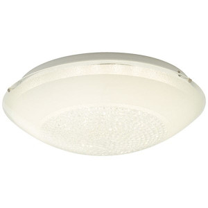 VERA Biały/Transparentny LED 30W śr. 50 cm 4000K Lampa sufitowa Brilliant G96865/85