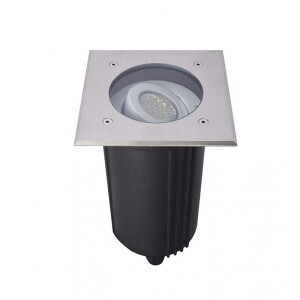 Mix szer. 15cm. Regulowana GU10 IP67 Lampa najazdowa gruntowa SU-MA 6725 D