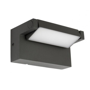 Rota Głowica regulowana LED Antracyt 10W IP54 Kinkiet zewnętrzny SU-MA RT-K100