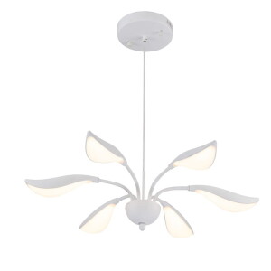 Magnolia Biała LED 48W ściemnialna 4000K Lampa wisząca Rabalux 6001