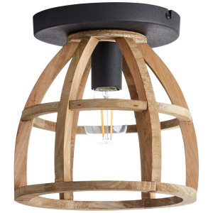 MATRIX WOOD 2 Brąz E27 Lampa sufitowa Brilliant 97064/66