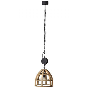 MATRIX WOOD 2 śr. 34cm Brąz E27 Lampa wisząca Brilliant 99155/66